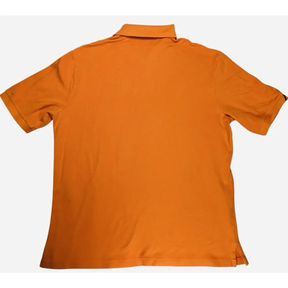 Polo Golf Ralph Lauren Men’s XL Orange Pima Cotton Polo Shirt Big Pony